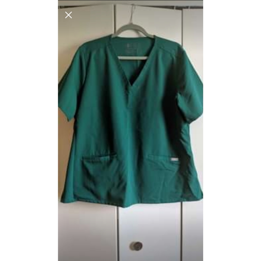 Figs Scrubs Top
